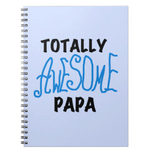 Volledig Geweldige Papa T-shirts en cadeautjes Notitieboek