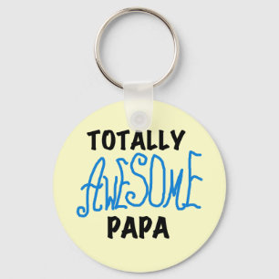 Volledig Geweldige Papa T-shirts en cadeautjes Sleutelhanger