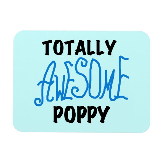 Volledig Geweldige papaver T-shirts en GIfts Magneet (Horizontaal)