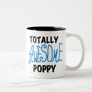 Volledig Geweldige papaver T-shirts en GIfts Tweekleurige Koffiemok
