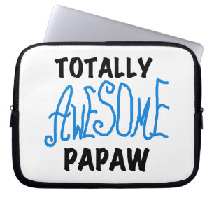 Volledig Geweldige Papaw T-shirts en geschenken Laptop Sleeve