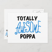 Volledig Geweldige Poppa Tshirts en cadeautjes Briefkaart (Voorkant / Achterkant)