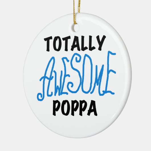 Volledig Geweldige Poppa Tshirts en cadeautjes Keramisch Ornament (Links)