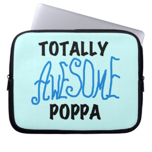 Volledig Geweldige Poppa Tshirts en cadeautjes Laptop Sleeve