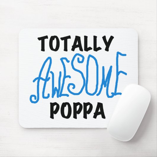 Volledig Geweldige Poppa Tshirts en cadeautjes Muismat (Met muis)