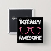 Volledig Geweldige Vierkante Button 5,1 Cm (Voorkant /achterkant)