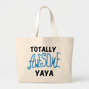 Volledig Geweldige Yaya T-shirts en geschenken Grote Tote Bag