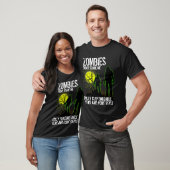 Volledig Halloween Design met Zombies T-shirt (Unisex)