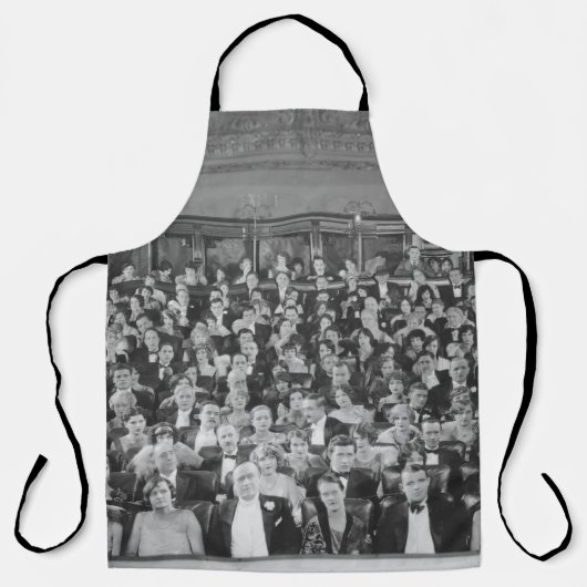 VOLLEDIG HUISpubliek, , theater, menigte, mensen Schort (Voorkant)