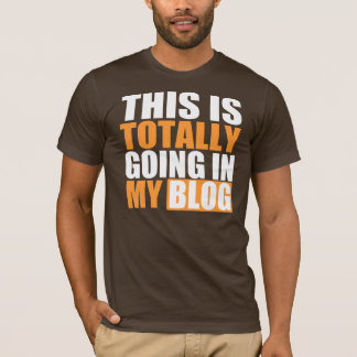 Volledig in Mijn blog T-Shirt