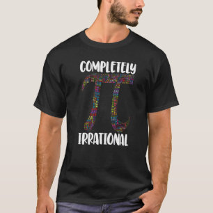 Volledig irrationele PI vrouwen Mathletic Love Bir T-shirt