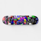 Volledig kleuren Skateboard (Horizontaal)