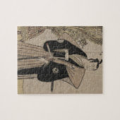 Volledig-lengteportret van een Samurai Warrior c.  Legpuzzel (Horizontaal)