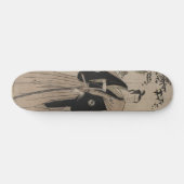 Volledig-lengteportret van een Samurai Warrior c.  Skateboard (Horizontaal)