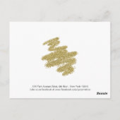 Volledig  Makeup Artist Comp-kaart Briefkaart (Achterkant)