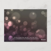 Volledig  Makeup Artist Comp-kaart Briefkaart (Achterkant)