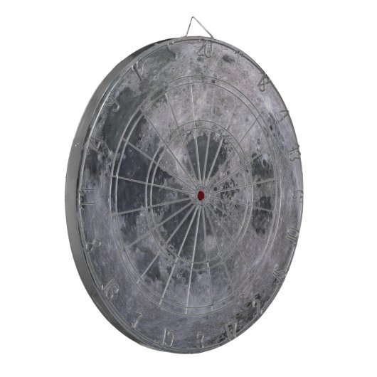 VOLLEDIG MOON-dartboard Dartbord (Voorkant Links)