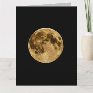 VOLLEDIG MOON - MOON LOVER HAPPY BIG BIRTHDAAGKAAR KAART
