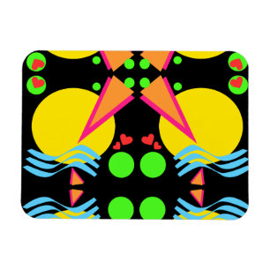 Volledig Nieuwe Golfjaren tachtig Magneet