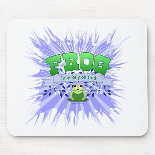 Volledig op God vertrouwen Muismat (Voorkant)