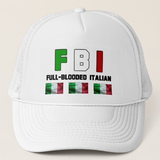 Volledig overdreven Italiaans Pet (Voorkant)