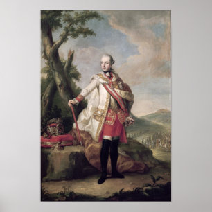 Volledig portret van Joseph II Poster
