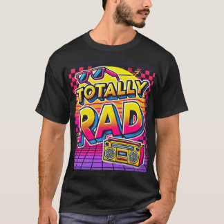 Volledig Rad Retro 80s Graphic T-shirt