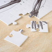 Volledig Skelet Legpuzzel (Zijkant)