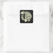 Volledig True Stuff Vierkante Sticker (Tas)