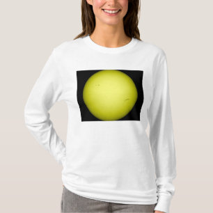 Volledig uitzicht van de zon t-shirt