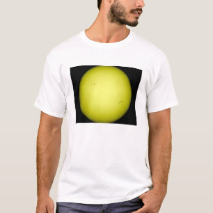 Volledig uitzicht van de zon t-shirt