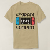 Volledig videospel met vierde graad t-shirt (Design voorkant)