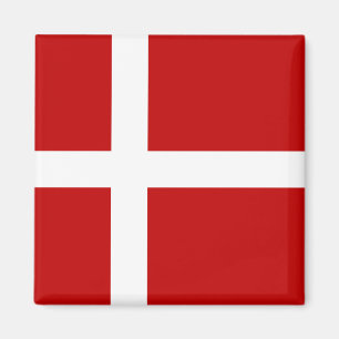 Volledig vlag van Denemarken Magneet