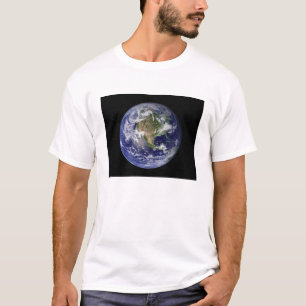 Volledige Aarde met Noord-Amerika 3 T-shirt
