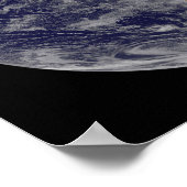 Volledige Aarde met Noord-Amerika en Zuid-Amer 3 Poster (Hoek)