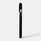 Volledige Aarde met stadslichten iPhone 15 Hoesje (Linkerkant)