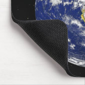 Volledige Aarde met Zuid-Amerika 2 Muismat (Hoek)