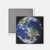 Volledige Aarde toont Amerika's Magneet (Voorkant / Achterkant)