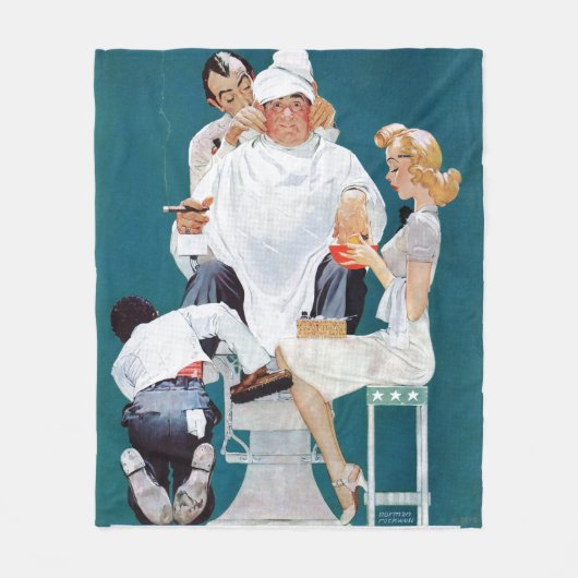 Volledige behandeling fleece deken (Voorkant)