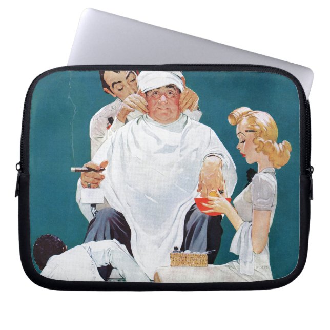 Volledige behandeling laptop sleeve (Voorkant)