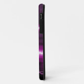 Volledige bewegings- en Paarse bliksem Case-Mate iPhone Case (Achterkant/links)