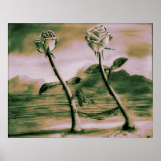 Volledige bloem poster