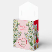 Volledige Bloom Liefde Bruiloft Party Bedankdoosjes (Geopend)