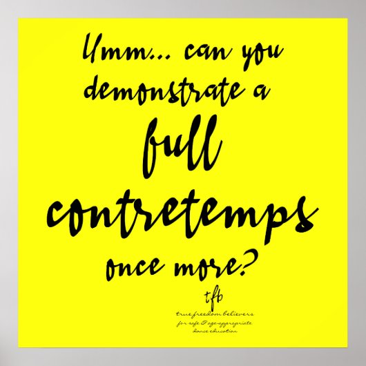 Volledige Contretemps Meyer Lemon Poster (Voorkant)