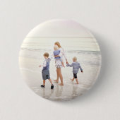 Volledige foto Aangepast Afbeelding Upload Ronde Button 5,7 Cm (Voorkant)