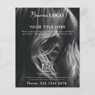 Volledige foto Beauty Hair Nail Salon Kapper Flyer