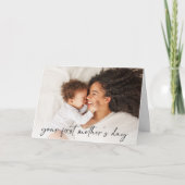 Volledige foto eerste Moederdag Kaart (Voorkant)