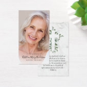 Volledige foto Memorial Prayer Kaart (Bureau)