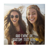 Volledige foto met de Tekst van de Douane in Wit Tegeltje (Voorkant)