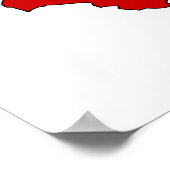 Volledige grootte vlag Spanje Poster (Hoek)